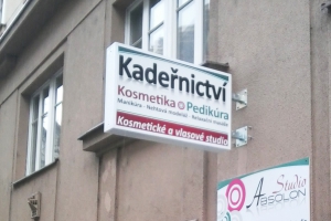 Oboustranný světelný box