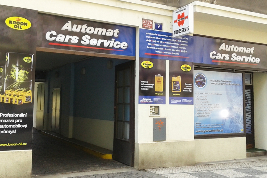 Reklamní desky - Automat Car Service